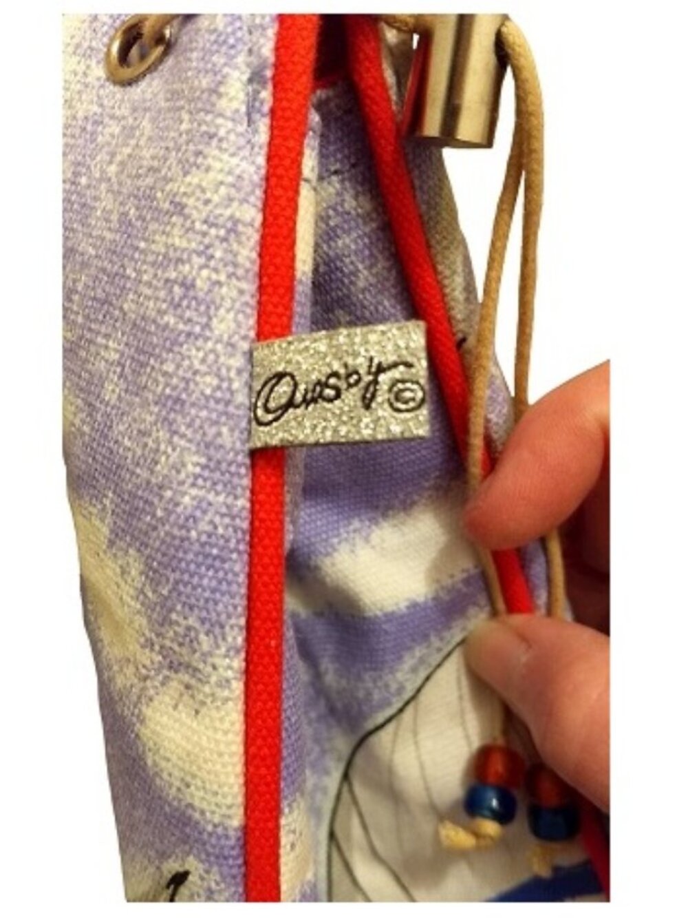 Roomy Nautical Sailing Regatta Canvas Tote - Picture 8 of 12